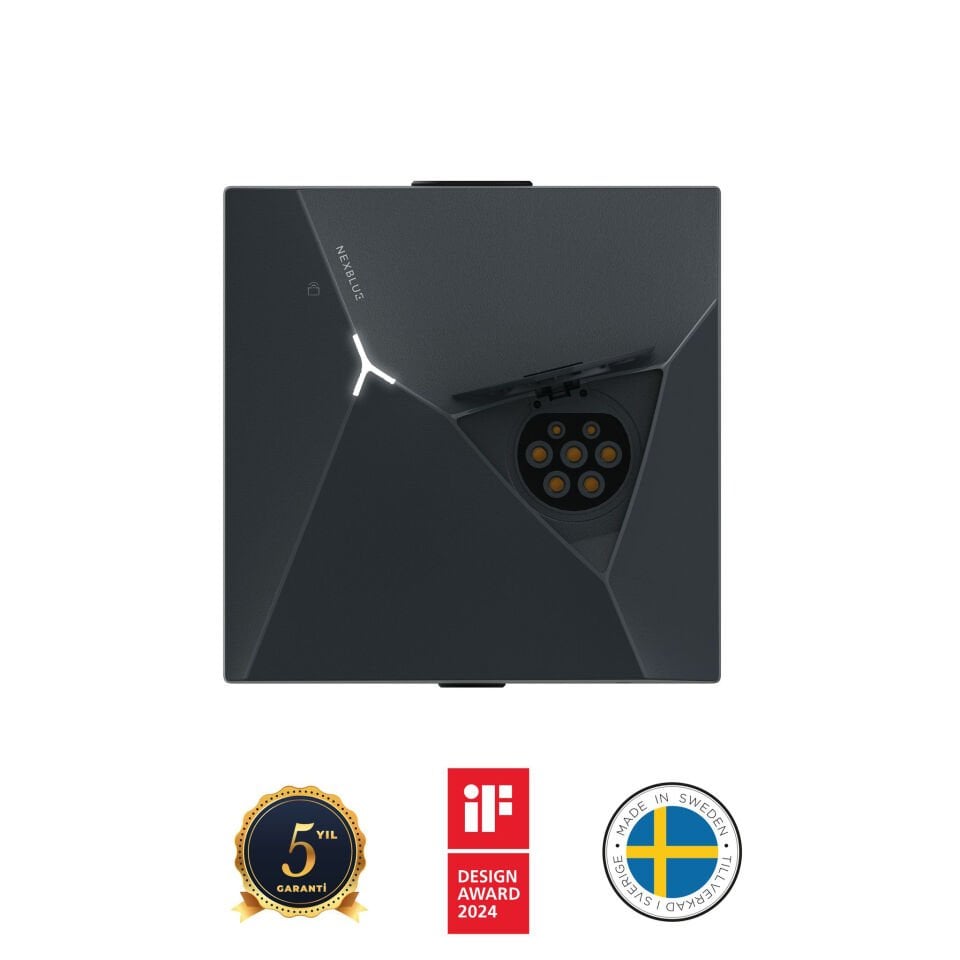 NexBlue Edge - Duvar Tipi 22kw Ev Tipi Şarj İstasyonu