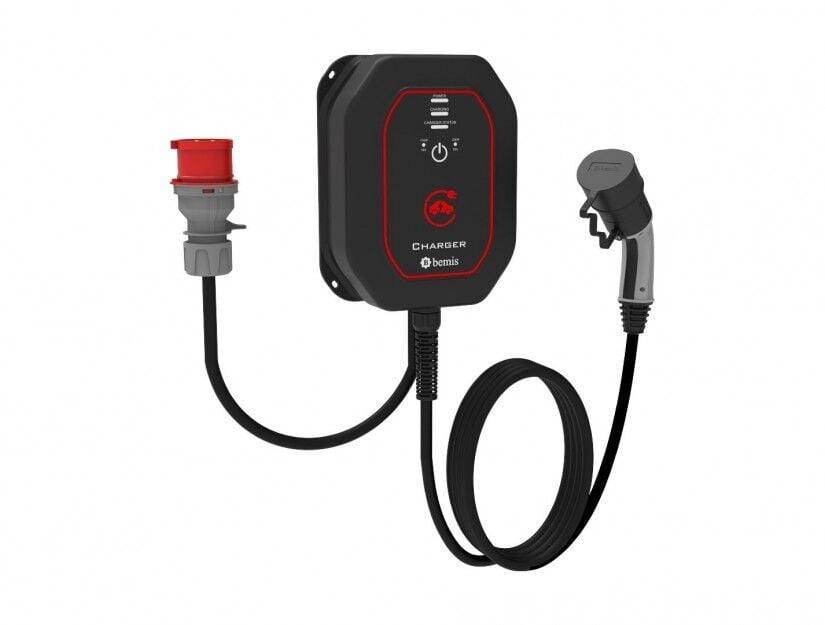 Bemis Charger 2 (5/32A. Fişli) BEV-1011-0105 Wallbox Elektrikli Araç Şarj Cihazı